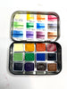 New Year Blessing Watercolor Set, 12 half pans