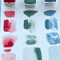 Winter Wish Handmade Watercolor Set of 6