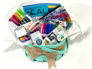 Sea Life Gift Basket, Art Supplies