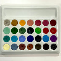 Envision, 28 well ceramic watercolor palette