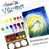 Vibrance, oak, watercolor travel set