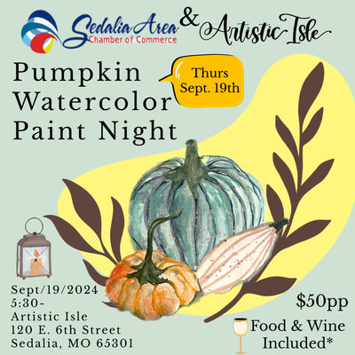 Chamber of commerce paint night